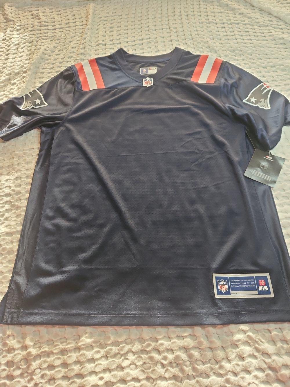 NFL New England Patriots Navy Men’s Jersey